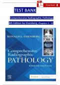 TEST BANK For Comprehensive Radiographic Pathology, 8th Edition by (Eisenberg, 2024) Verified Chapters 1 - 12, Complete Newest Version