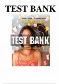 Test Bank for Psychology 12th edition by David G. Myers, C. Nathan DeWall