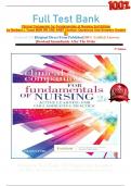 Full Test Bank Clinical Companion for Fundamentals of Nursing 2nd Edition by Barbara L Yoost MSN RN CNE ANEF (Author) Questions And Answers Graded A+