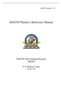 MSTP Pamphlet 5-0.3 MAGTF Planners Reference Manual.