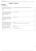 SEJPME II - Module 6 Questions With 100- Correct Answers.