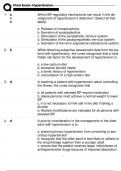  FOCUSED EXAM-HYPERTENSION AND TYPE 2 DIABETES SHADOW HEALTH-PRESCRIPTION WRITING 2024/2025 UPDATE COMPREHENSIVE QUESTIONS AND VERIFIED ANSWERS/GRADED A+/GET IT 100% ACCURATE!!