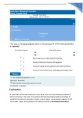 NUR 2310 Uworld Prioritization (Leadership & Management Concepts) 