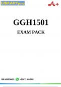 GGH1501 Exam Pack 2024