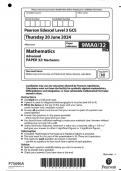 All Edexcel Maths 2024 Papers (1,2,3)