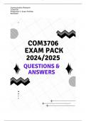 COM3706 EXAM PACK 2024/2025