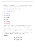 Exam (elaborations) Math 301 