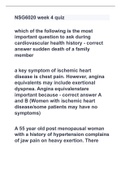 NSG6020 week 4 quiz with 100% correct answers