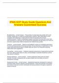   IPMA-SCP Study Guide Questions And Answers Guaranteed Success.