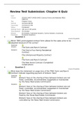 Review Test Submission: Chapter 6 Quiz contract forms chapter 6 >All Answers, Submitted Answers, Correct Answers, Incorrectly Answered Questions