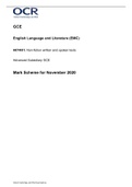 OCR ENG LANGUAGE &LIT H074-01 MS Nov20