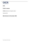 OCR ENGLISH LANGUAGE H470-02 MS Nov20