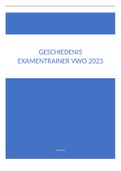 Examentrainer Geschiedenis VWO 2023