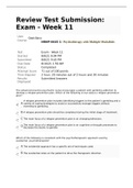 NRNP6645-1 Week 11 Final Exam Latest Update 2022/2023