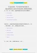 Copado - Fundamentals II Questions and Answers 2024/2025