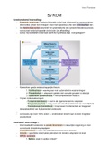 Samenvatting hoorcolleges + boek KOM