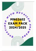 MNG2602 EXAM PACK 2024/2025