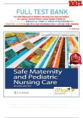 FULL TEST BANK For Safe Maternity & Pediatric Nursing Care Second Edition by Luanne Linnard-Palmer Latest Update Graded A+     