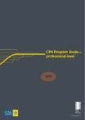 CPA Program Guide— professional level