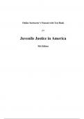 Test Bank For Juvenile Justice In America, 9th Edition by Clemens Bartollas, Answered