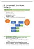 Samenvatting orthopedagogiek: theorieën an werkvelden