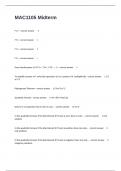 MAC1105 Midterm Exam Questions And Answers Latest Version.