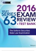 (Wiley FINRA series) Securities Institute of America - Wiley series 63 exam review 2016 + test bank_ the uniform securities state law examination-John Wiley and Sons (2016).pdf