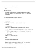 (TCO3) What is the primary form of lipid in the diet  sci 228 week 3 quiz ? (TCO3) Which of the following foods is the richest source of omega-3 fatty acids ? (TCO6) Where in the body are the majority of triglycerides stored for future energy needs? (TCO 