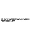 ATI CAPSTONE MATERNAL-NEWBORN POST ASSESSMENT.