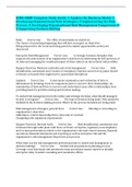 RIMS-CRMP Complete Study Guide; 1 Analyze the Business Model, 2 Developing Organizational Risk Strategies, 3 Implementing the Risk Process, 4 Developing Organizational Risk Management Competency & 5 Supporting Decision Making