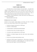 HTML LECTURE NOTE ( HYPER TEXT MARKUP LANGUAGE- NETWORK COMUTING MODULE 1 PDF)