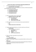 Maryville Patho NURS 611-PATHO EXAM 2 INTENSE Q&A (ANSWERS) 2023 