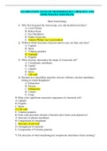 EXAMINATION TEST BANK OF MICROBIOLOGY VIROLOGY AND IMMUNOLOGY 