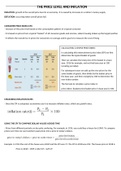 Macroeconomics price level and inflation