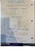 Histogram Notes for STA250