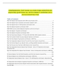 COMPREHESIVE; TEST BANK| ALL NEW YORK ADJUSTER (NY ADJUSTER) QUESTIONS ALL WITH CORRECT ANSWERS 2023-2024|GUARANTEE PASS