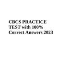 CBCS PRACTICE TEST with 100% Correct Answers 2023 | CBCS Exam Review 2023 Questions and Answers Complete Solution & CBCS Certification Test with 100% Correct Answers 2023 (Best Deal Score A+)