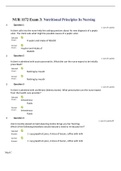 NUR 1172 / NUR1172 Nutritional Principles In Nursing 3: Rasmussen college