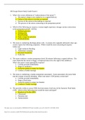 OB Escape Room Study Guide Exam 4 (answered) 2021/2022