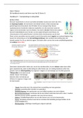 Biologie samenvatting Hoofdstuk 4 havo 4 voortplanting en seksualiteit