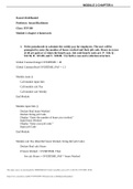 Northern Virginia Community College - ITP 100ITP 100 homework 4_ Abdelhamid Daoud. Course ITP 100 Institution Northern Virginia Community College Daoud Abdelhamid Professor: Susan Blackburn Class: ITP 100 Module 2-chapter 4 homework 1. Write pseudocode to