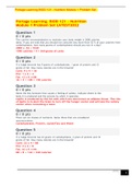 Portage Learning BIOD 121 - Nutrition Module 1 Problem Set .