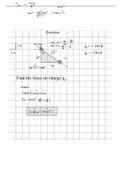 electrostatic force worksheet