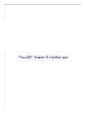 Hieu 201 chapter 3 mindtap quiz 2023 updated.