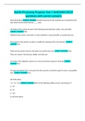 Sterile Processing Progress Test 1 IAHCSMM CRCST questions with correct answers