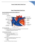 NR 340-Exam 2 Study Guide-Critical Care