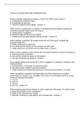 CNA exam QUESTIONS AND ANSWERS 2023