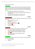 MNA 4404 POST TEST exam Spring 2023_ 100% Scored Already.