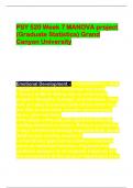 PSY 520 Week 7 MANOVA project  (Graduate Statistics) Grand  Canyon PSY 520 Week 7 MANOVA project  (Graduate Statistics) Grand  Canyon UniversityUniversity