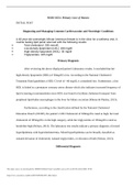 NURS-6551 DQ 10/NURS 6551: Primary Care of Women INITIAL POST Diagnosing and Managing Common Cardiovascular and Neurologic Condition